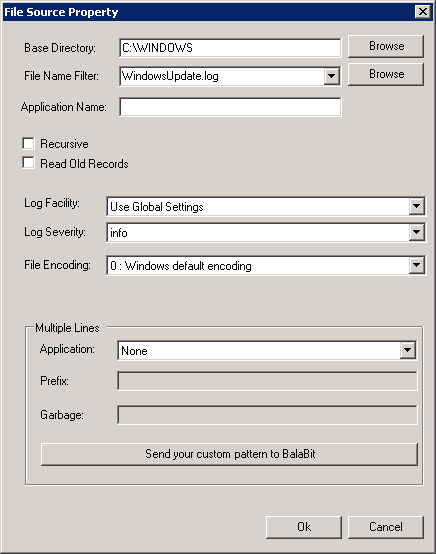 Managing file sources